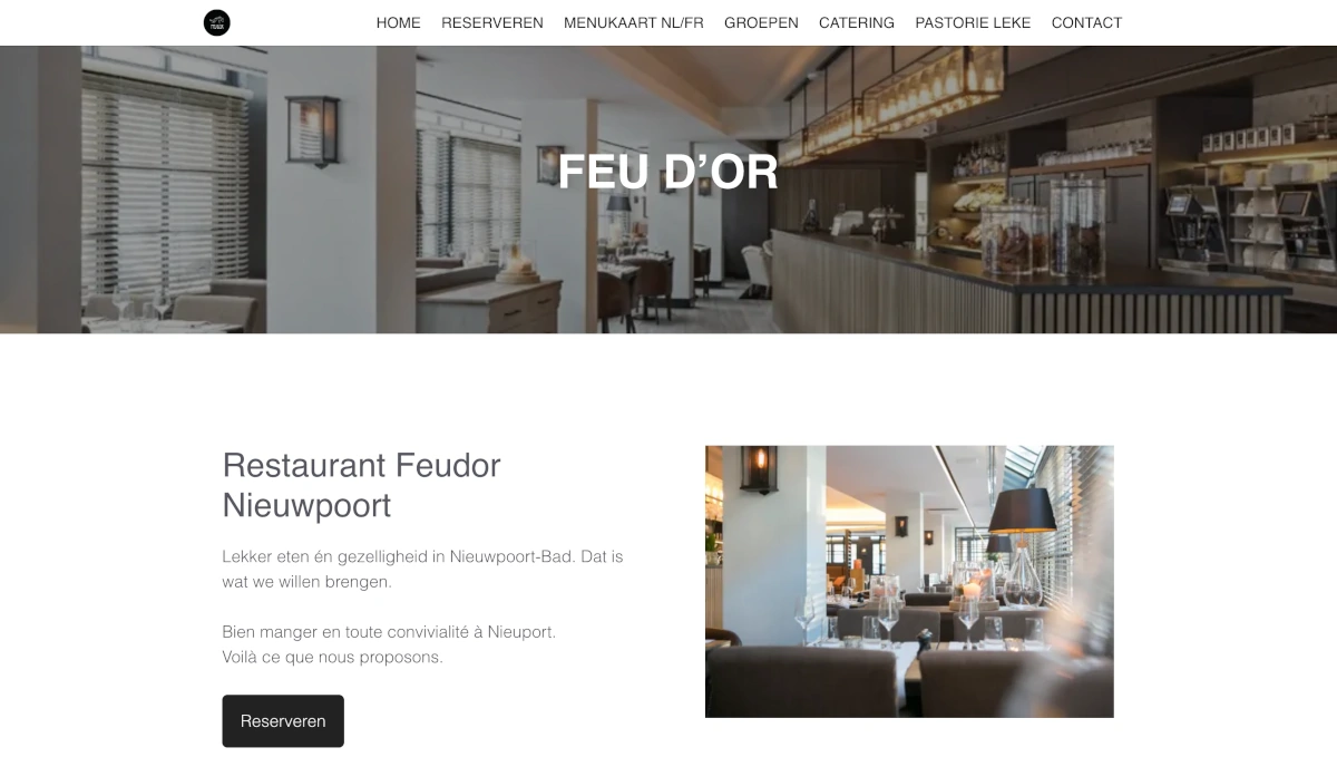 feudor.be_ Restaurant Feudor Nieuwpoort